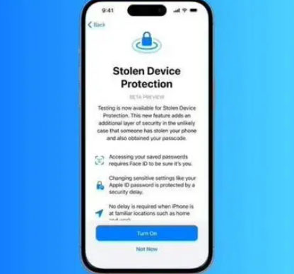 怀远苹果授权维修店分享被盗设备保护功能开启方法 