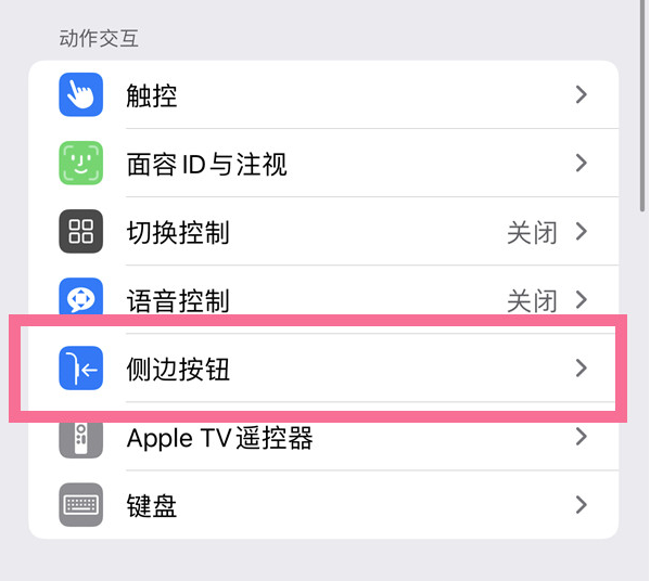 怀远苹果14维修店分享iPhone14 Plus侧键双击下载功能关闭方法 